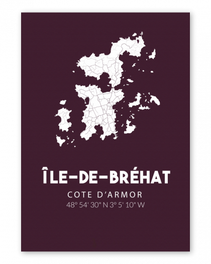 Carte de Bréhat