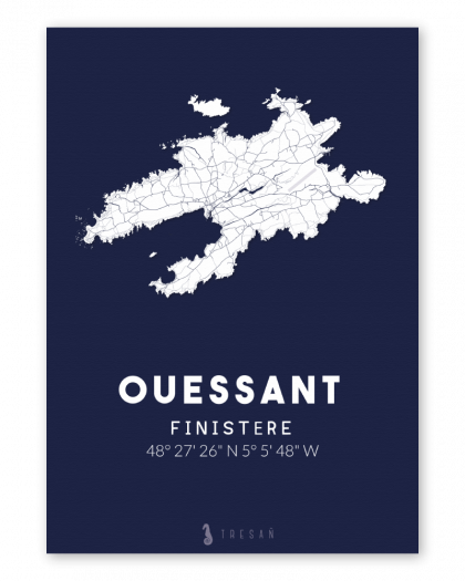Carte de Ouessant